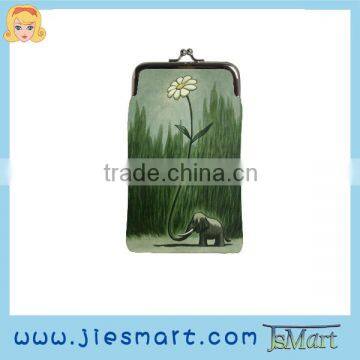 metal cellphone bag digital design printing bag