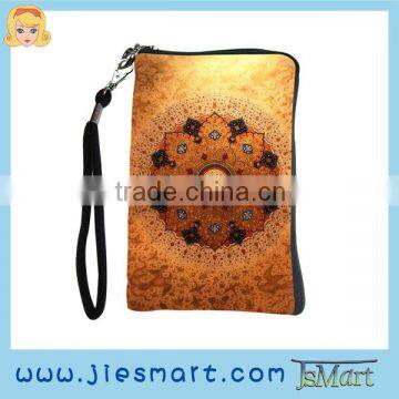 JSMART microfiber cellphone bag custom design printing digital printing