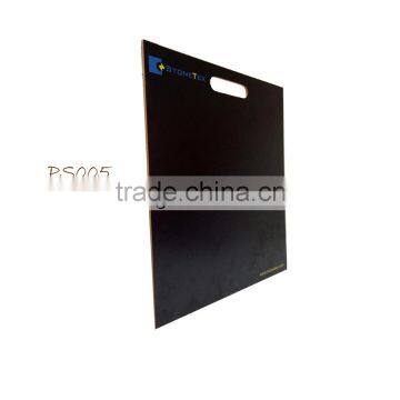 handheld custom mdf display sample boards/stone sample display boards PS005-1