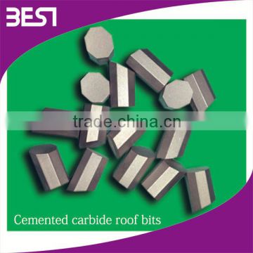 Best-003 brazed on backhoe bucket teeth carbide wear part