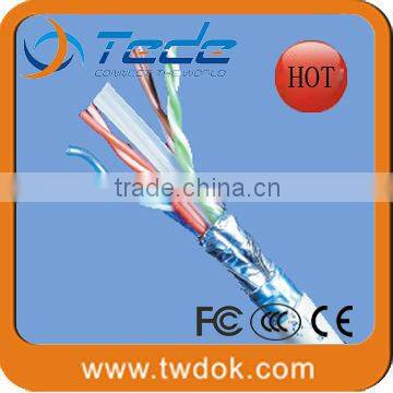 cat5e pvc lan cables with pure copper material, fluke test passed