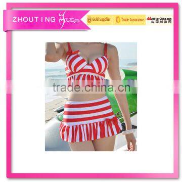 BSC079 Good quality women sexy fission pure skirt bikini swimwear