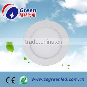 High Brightness Small 6/9/12/15/18W Round LED Panel Light