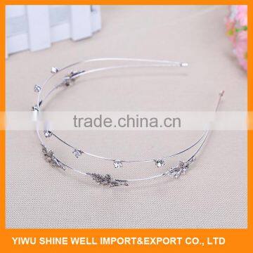 Latest Arrival simple design wedding bridal hair accessories with good prices