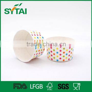 Eco-friendly Disposable Custom Design Paper Ice Cream Cups