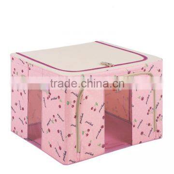 good quality home storage box nylon foldable printed storage bag