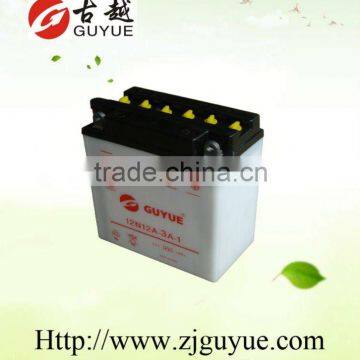 12v 12ah battery for motor cycle with good starting cability