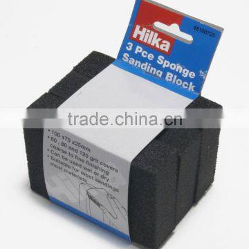 2016 factory wholesale abrasive sanding sponge of nice price sandpaper