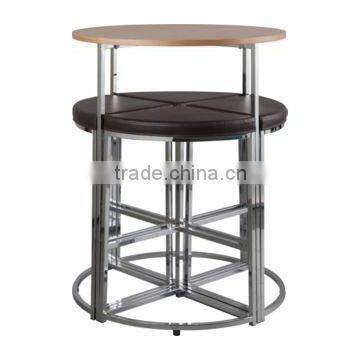 Metal Steel Kitchen Bar Chair photo-4