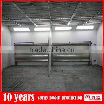 CE Approved Water Curtain Type Spray Paint Booth With Drying Paint Performance