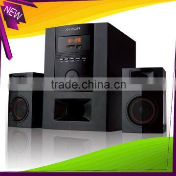 60W Output Power Aux Input Fashionable OEM Order Professional 2.1 Multimedia Speaker System