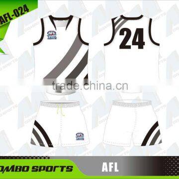 AFL home jumper and shorts