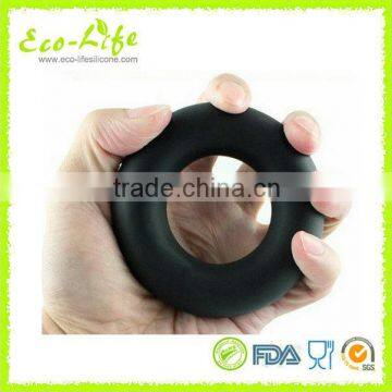 Eco-friendly 8.8cm Silicone Hand Grip Exerciser Ring, Muscle Power Training Ring photo-2