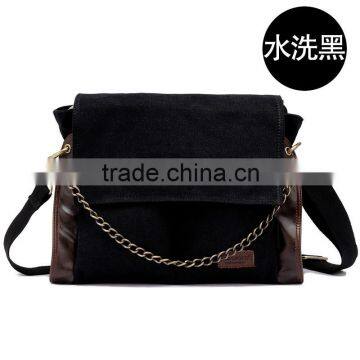 16 OZ Canvas High Density of Customize Messenger Bag For Lady Messenger Bag Women and Men Bag Wholesale