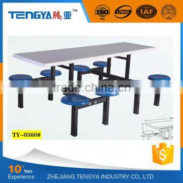 high quality indoor commercial school canteen furniture