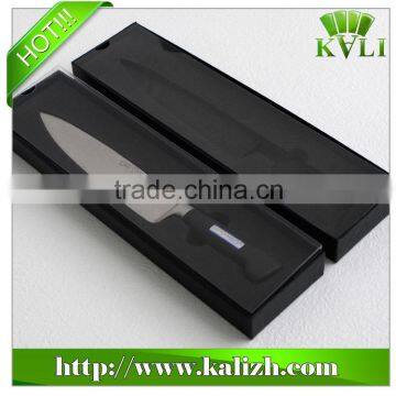 New mold safety eva inlay black cardboard knife packaging box