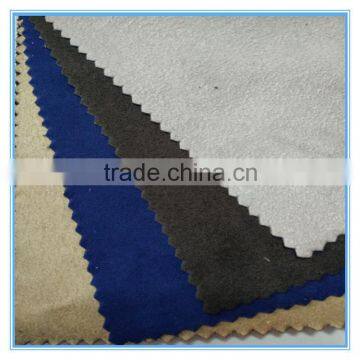 Microfiber weft suede fabric for sofa