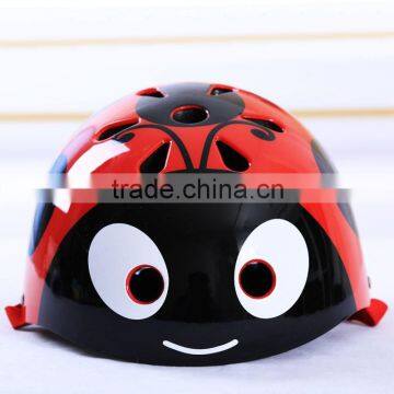 Cartoon design lady bird helmet city