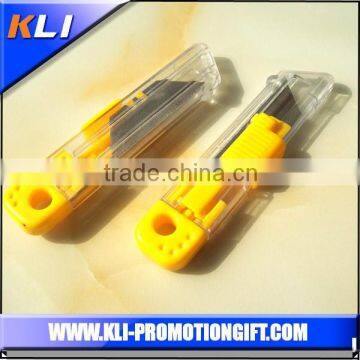 yellow paper knife plastic safety box cutter