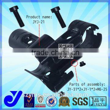 28mm pipe rack joint manufacturer for coated pipe and DIY warehouse system