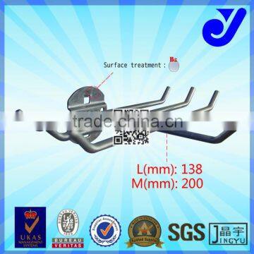 JY-713|Six-bar hook|Multifunction hardware tools hook|Square hole hanger hook