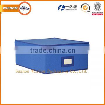 fancy printed non woven storage box with lid