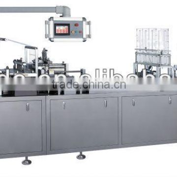 Automatic PVC blister+paper card packing machines for candles