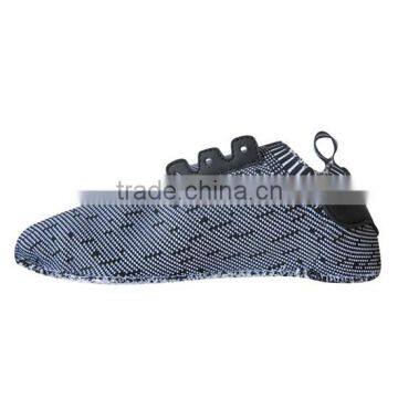 China wholesale flyknit shoes vamp half-finished flyknit shoe upper