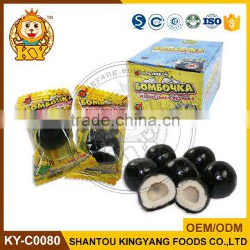 Chocolate Flavor Bomb Bubble Chewing Gum Balls