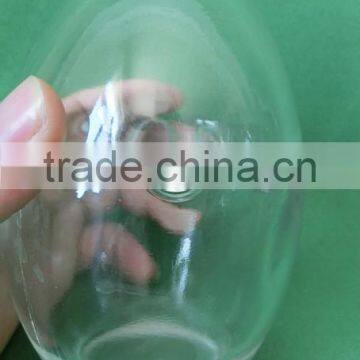 200ml Shell Type Ice Cream Creative Clear Glass Bottles for Egg Tarts photo-3