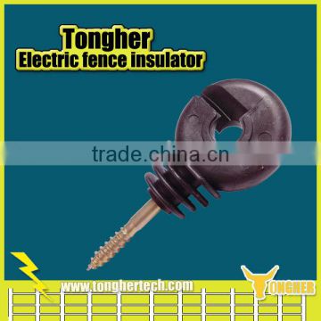 Screw-in wooden post PP high quality farm fence insulator for cattle fence