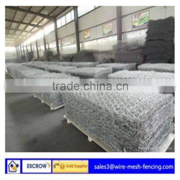 welded mesh gabion baskets/welded gabion mesh/round welded gabion box