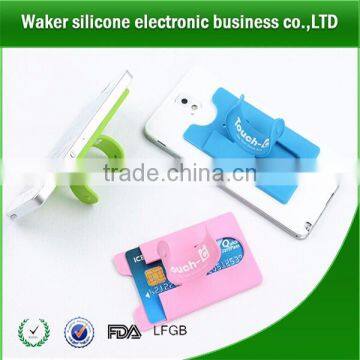 Silicone Mobile Phone holder hold card