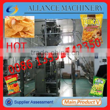 34 ALAFY-420 Automatic Small Potato Chips Packing Machine