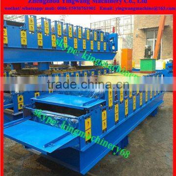 Roofing Tile Galvanized Steel Sheet Corruged Panel Making Machine photo-2