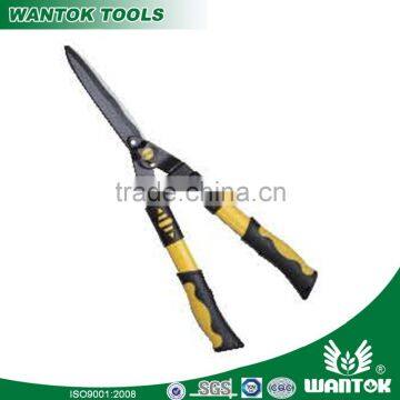 9" Wave blade Hedge Shears with TPR-coated Handle