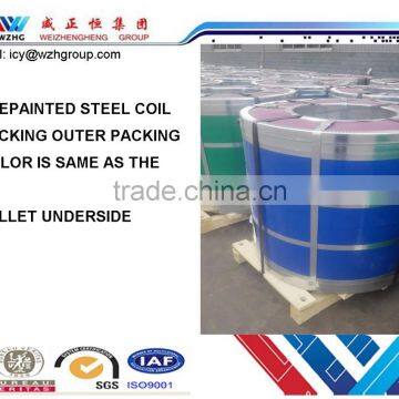 Prefabricated House Original Materials Prepainted Aluzinc Steel Coil, PPGI/PPGL Coil photo-4