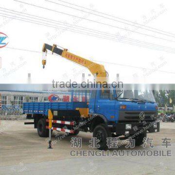 Dongfeng 8t truck mounted cranes