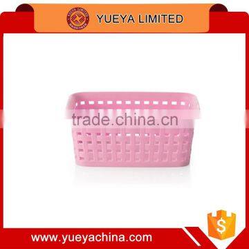 Multifunctional draining storage basket--pink(S)