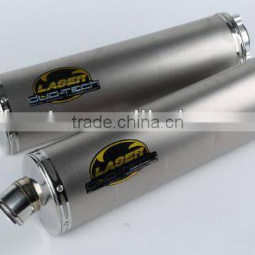 For SUZUKI GSX1300R HAYABUSA 1999- SM Motorcycle Exhaust Pipe LASER Duo-Tech bolt-on mufflerset