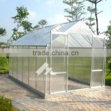 Beautiful design home garden use polycarbonate fairy green houses