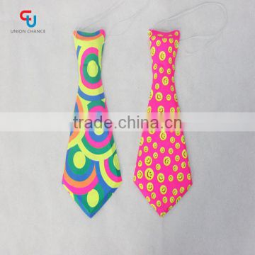 Colorful Custom Wholesale Tie For party decoration