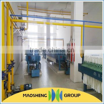 20-100Ton latest technics crude canola oil refining line