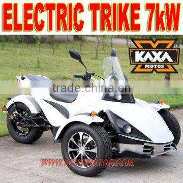 Three Wheels Electric Trike Bike 7kW