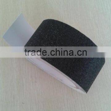 Black textured surface Anti slip tape no sand