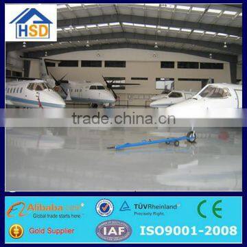 prefab structural steel moible warehouse aircraft hangar prices