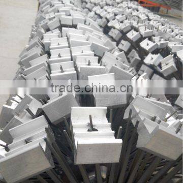 Aluminium Sigma profile CNC machined