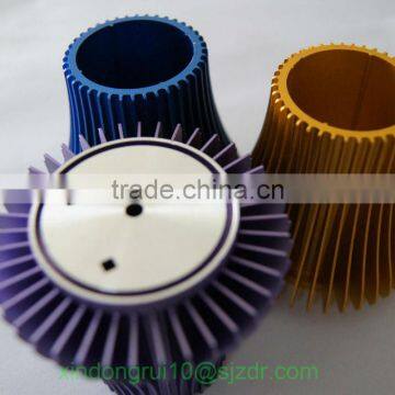 aluminium led lighting profile-anodized colors