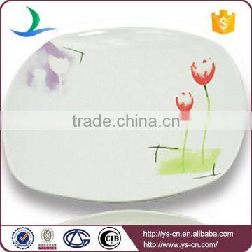 4pcs Hotel Porcelain Dinner Plate Sets Wholesale photo-2