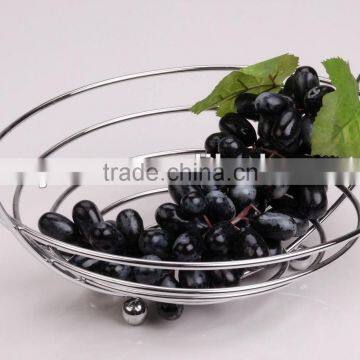 Good Quality Home Stainless Steel Fruit Basket, Metal Wire Fruit Basket photo-4